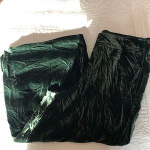 Madewell demi boot cut velvet pants